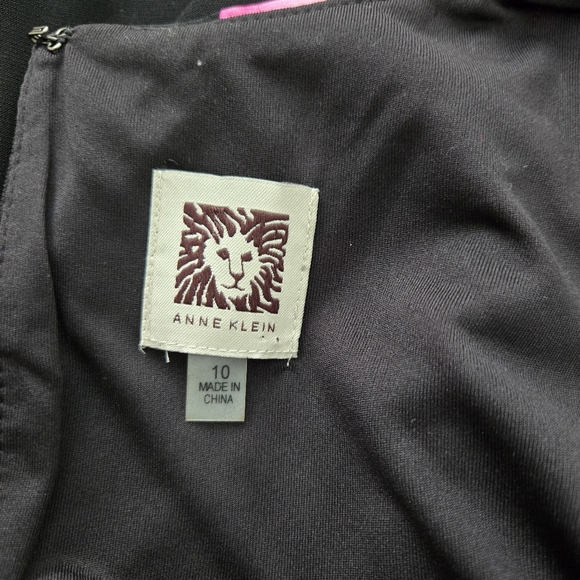 Anne Klein Floral Dress Size 10   #009 - Picture 5 of 7